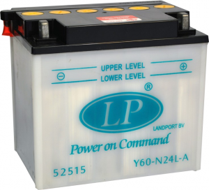 Landport 12V 24Ah motor akkumulátor jobb+ Y60N24LA